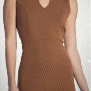 Nina Leonard Women’s U-Neck Sleeveless Sheath dress